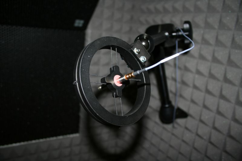 Referenz-Messmikrophon eines Vibroakustik-Pr�fstandes
